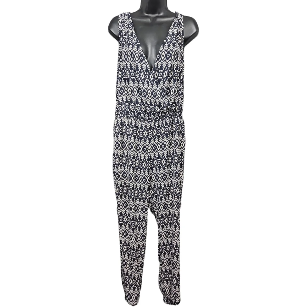 Loft Boho-Chic Casual Jumpsuit-Small